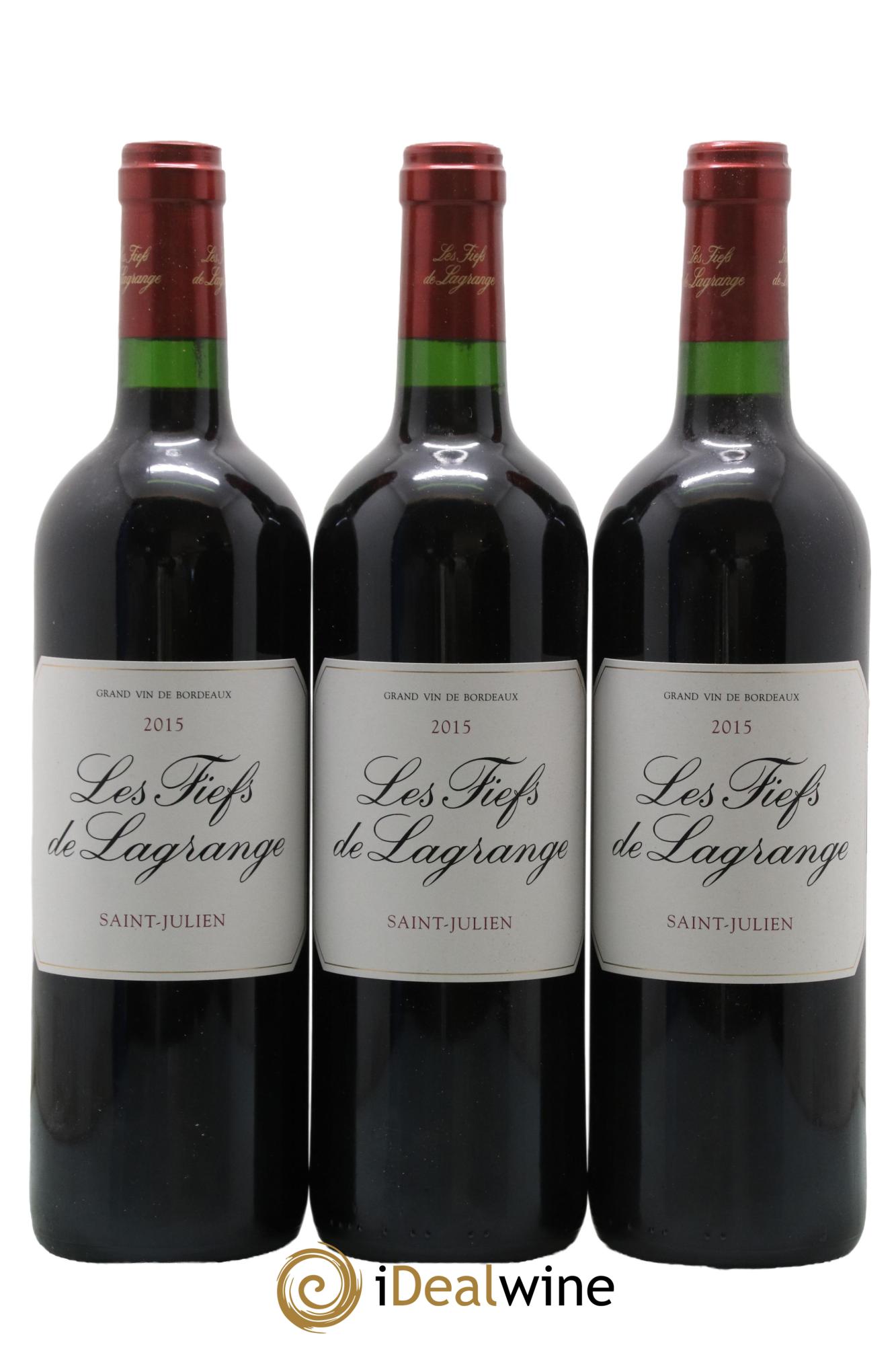 Les Fiefs de Lagrange Second Vin 2015 - Posten von 6 Flaschen - 2