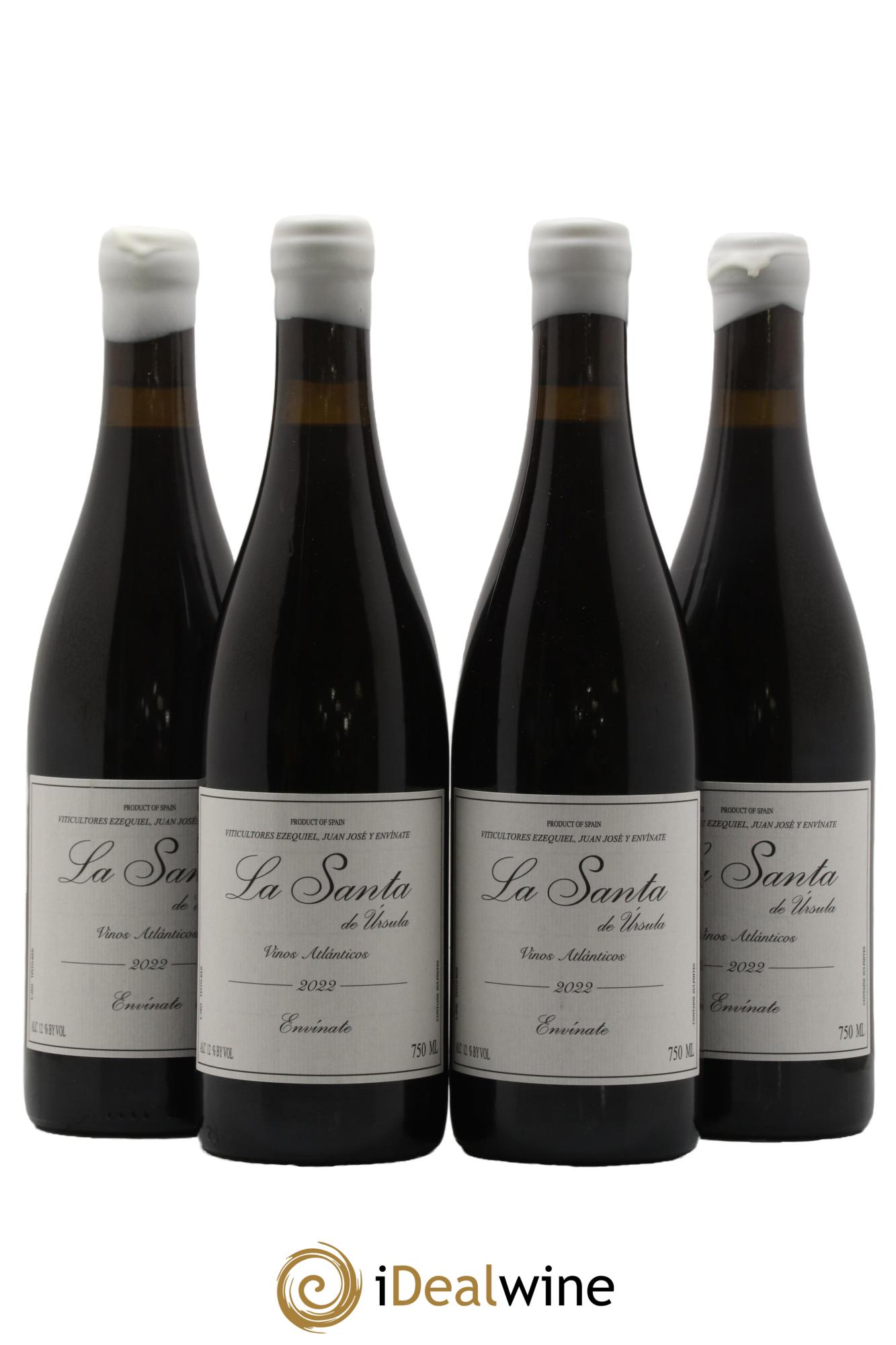 Espagne Tenerife La Santa de Ursula Envinate 2022 - Lot de 4 bouteilles - 0