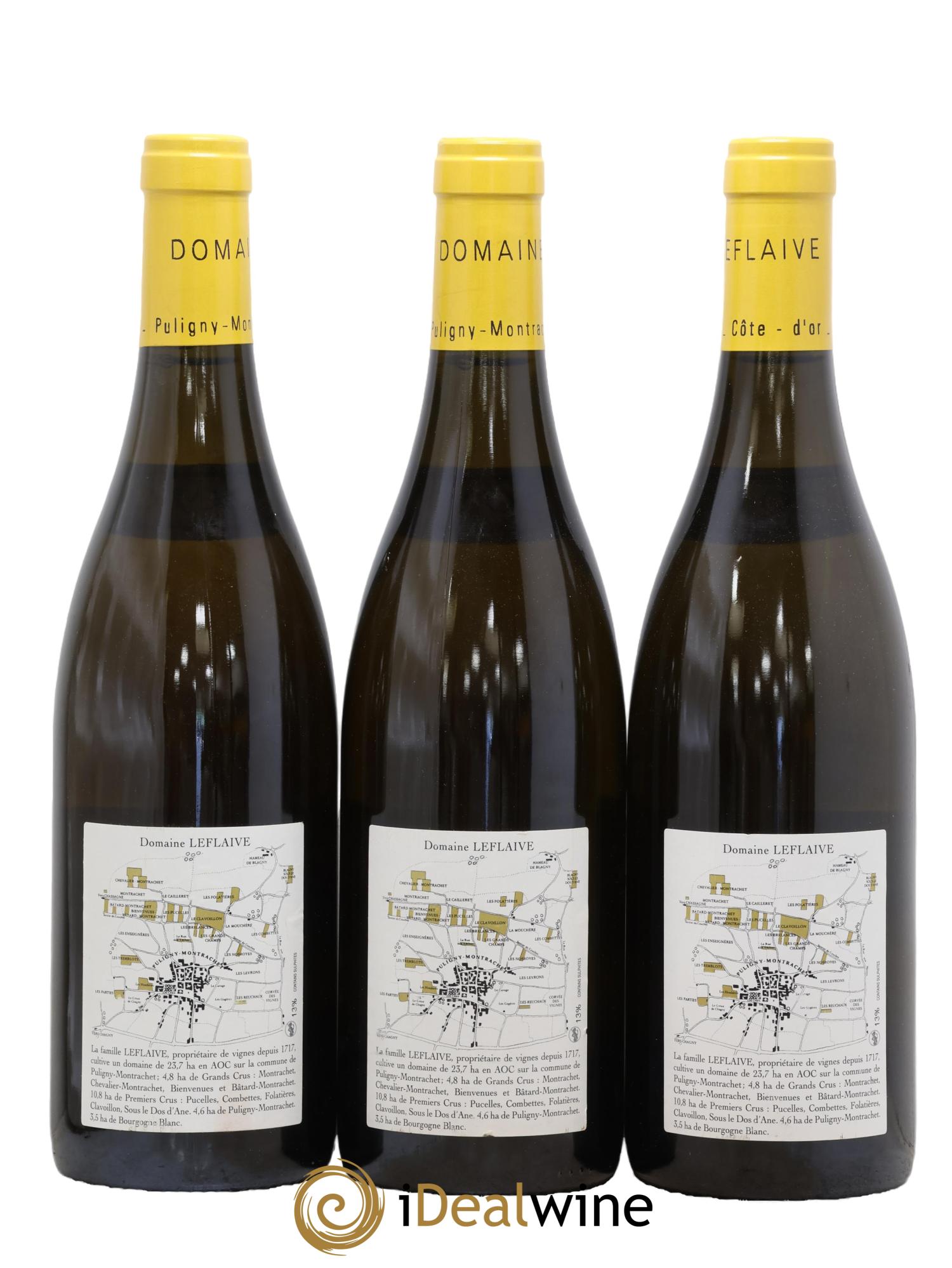 Puligny-Montrachet 1er Cru Les Pucelles Leflaive (Domaine) 2010 - Lot of 3 bottles - 1