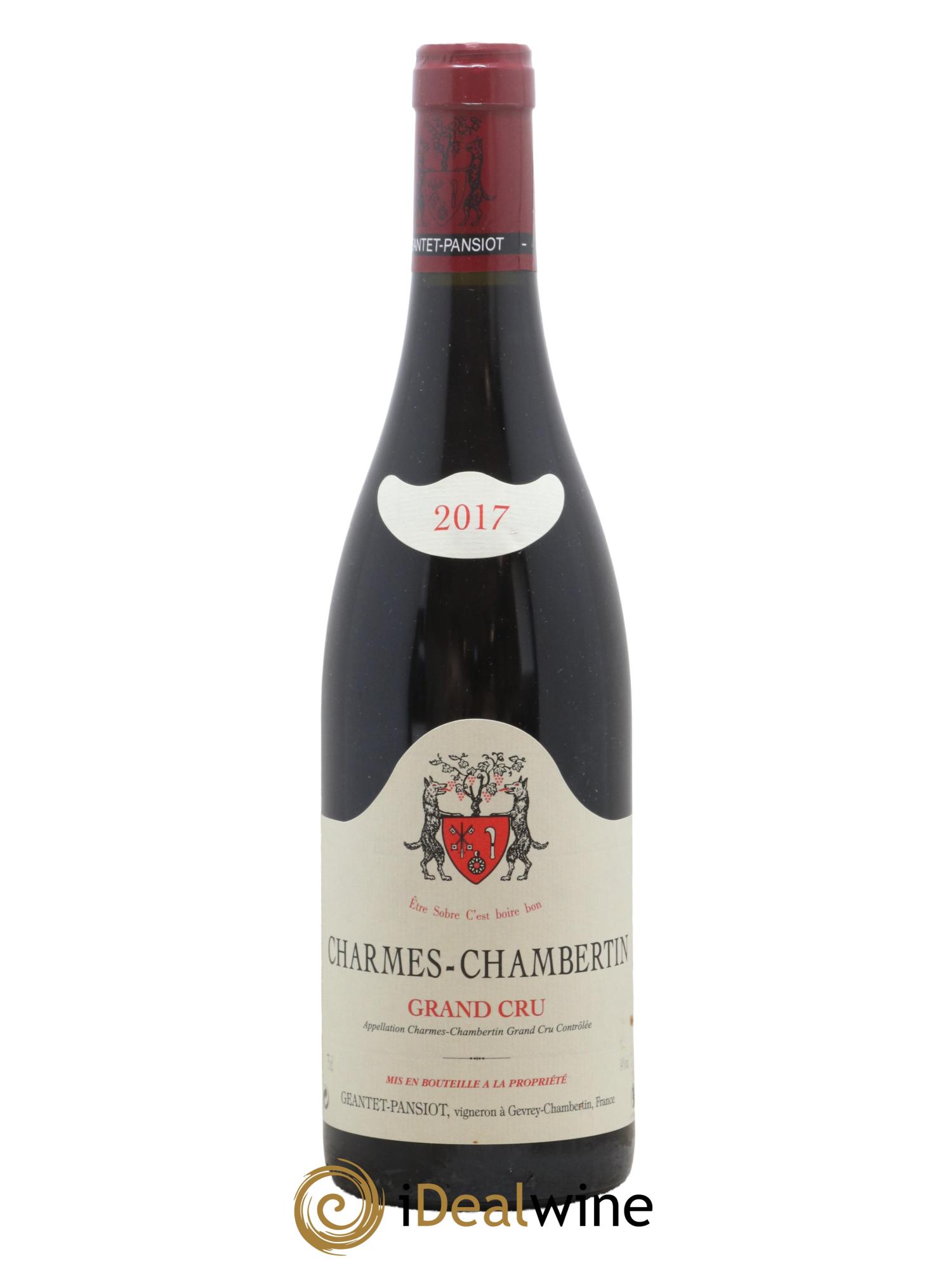Charmes-Chambertin Grand Cru Geantet-Pansiot 2017 - Lot de 1 bouteille - 0