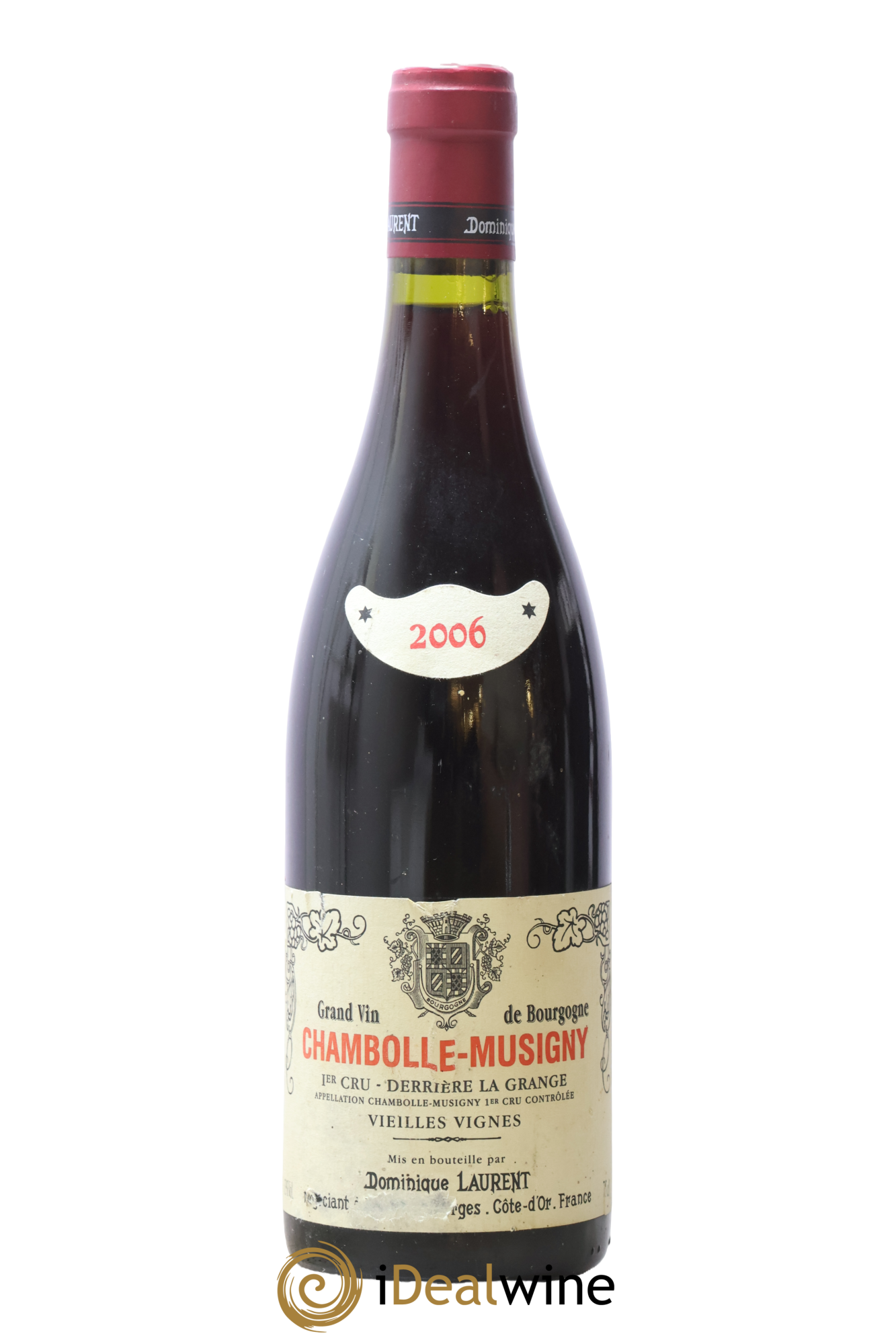 Chambolle-Musigny 1er Cru Derrière La Grange Vieilles Vignes Dominique Laurent 2006 - Lot de 1 bouteille - 0