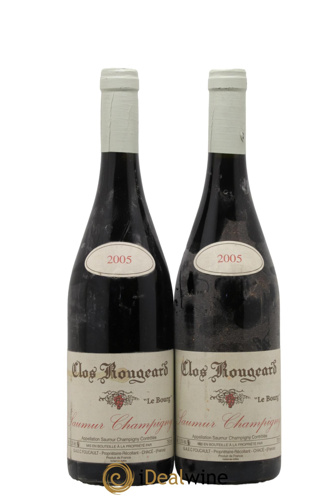 Saumur-Champigny Le Bourg Clos Rougeard 2005 - Lot de 2 bouteilles - 0