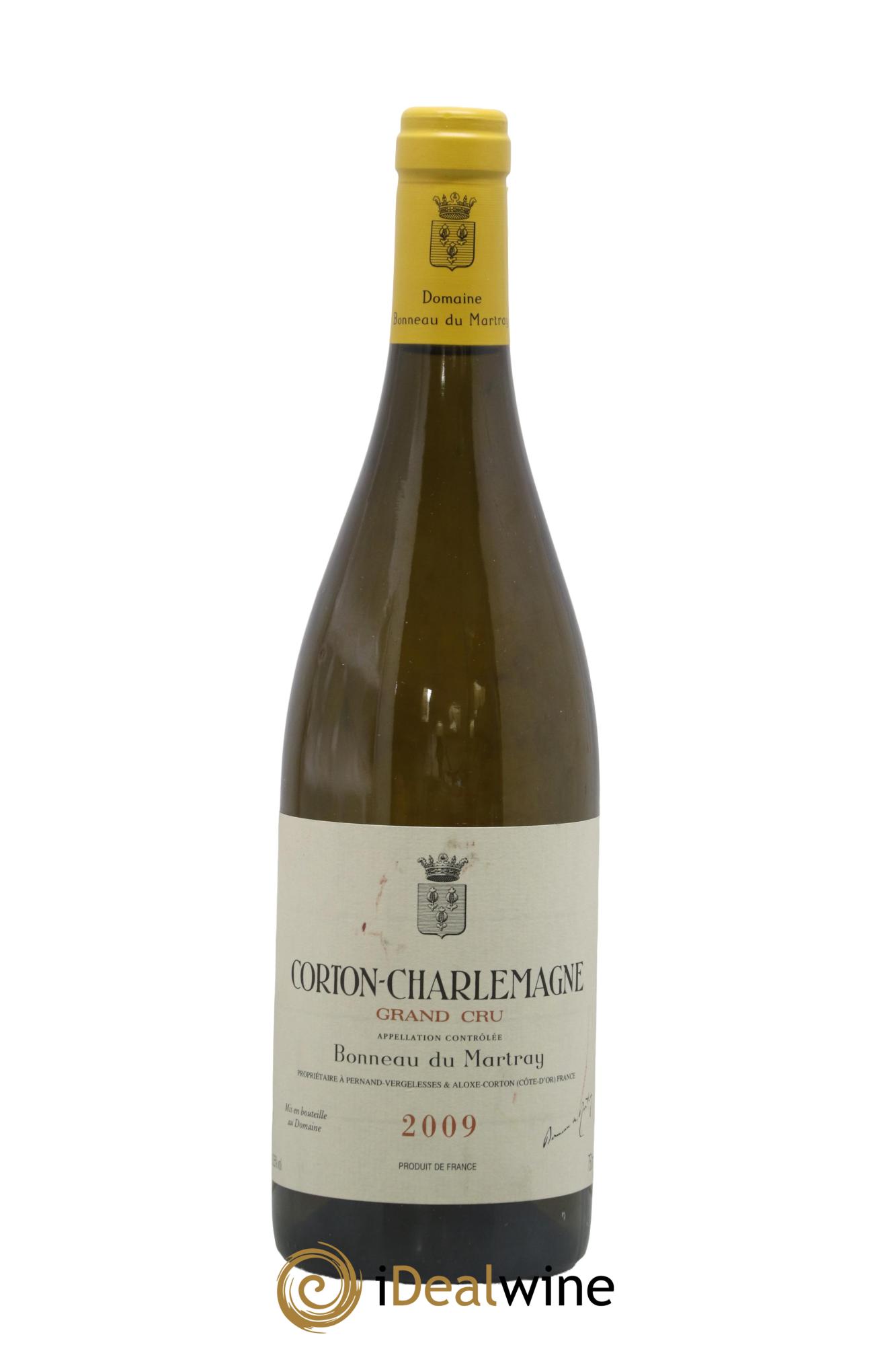 Corton-Charlemagne Grand Cru Bonneau du Martray (Domaine) 2009 - Lot of 1 bottle - 0