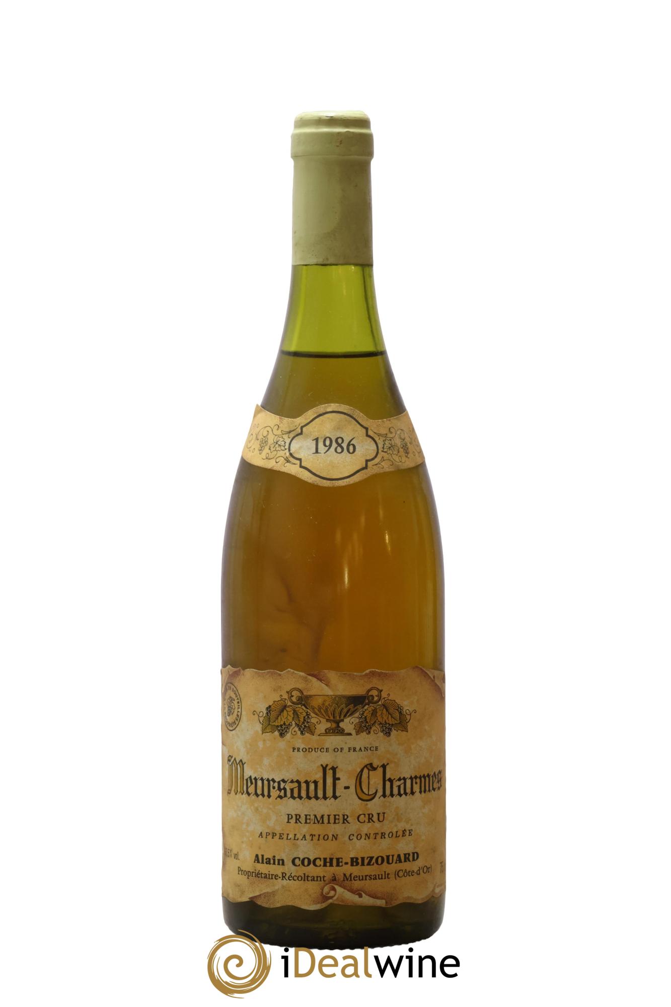 Meursault 1er Cru Charmes Coche-Bizouard 1986 - Lot of 1 bottle - 0