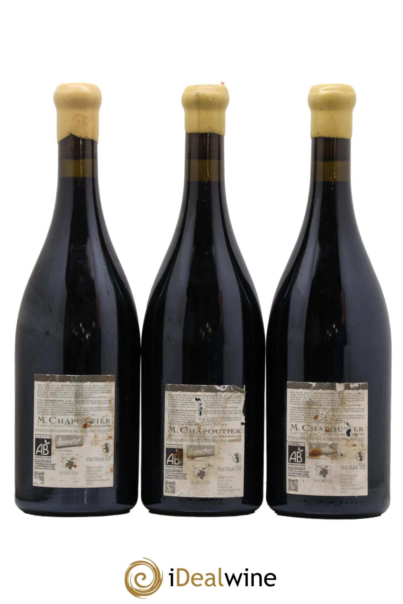 Hermitage Ermitage l'Ermite Chapoutier 2009 - Lot de 3 bouteilles - 1