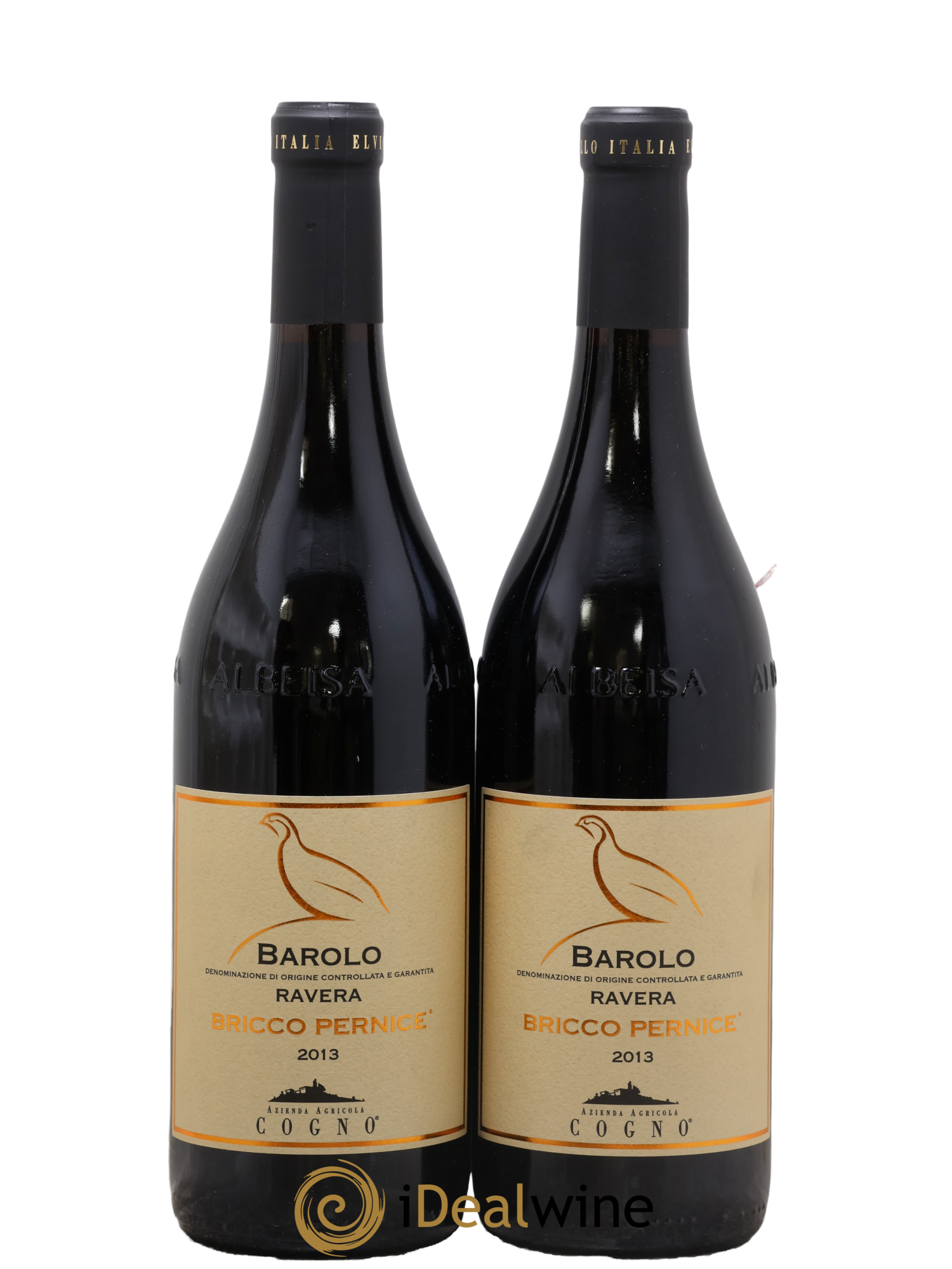 Barolo Ravera Bricco Pernice Azienda Agricola Elvio Cogno 2013 - Lot of 2 bottles - 0