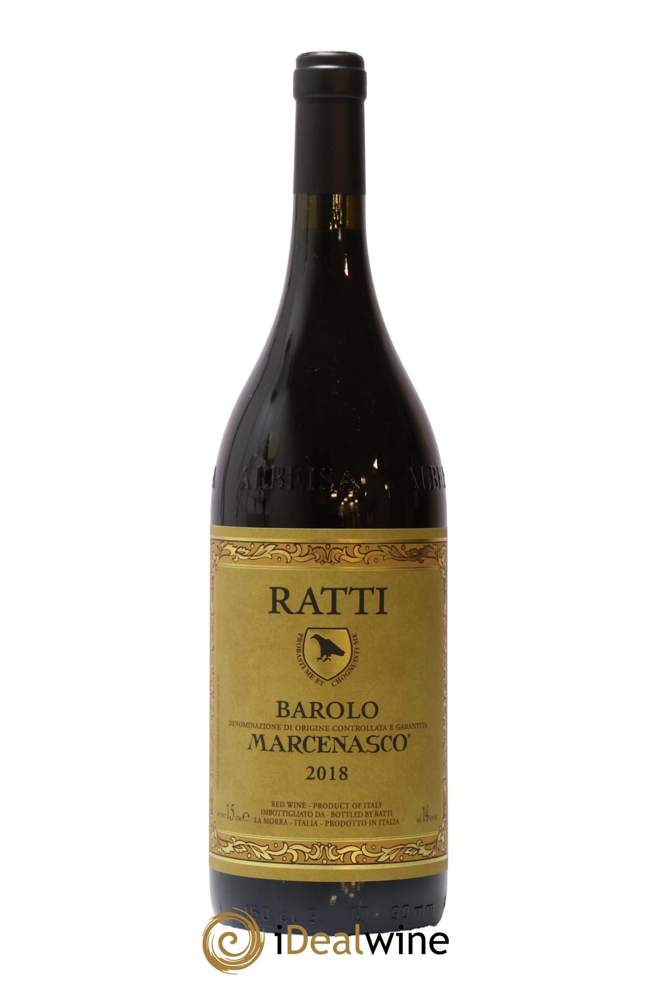 Barolo DOCG Marcenasco Renato Ratti 2018 - Lot de 1 magnum - 0