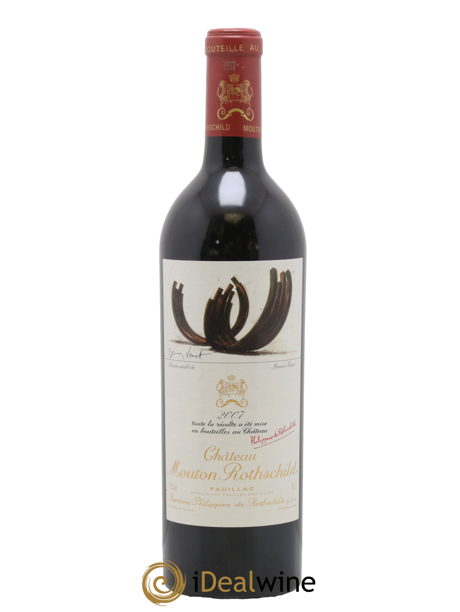 Château Mouton Rothschild 1er Grand Cru Classé 2007 - Lot of 1 bottle - 0