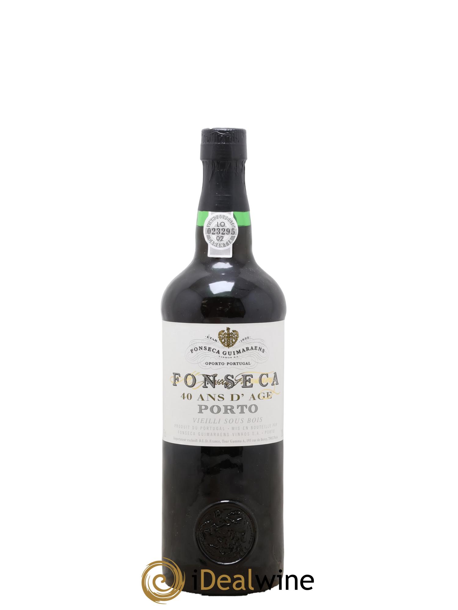 Porto 40 ans d'Age Fonseca - Lot de 1 bouteille - 0