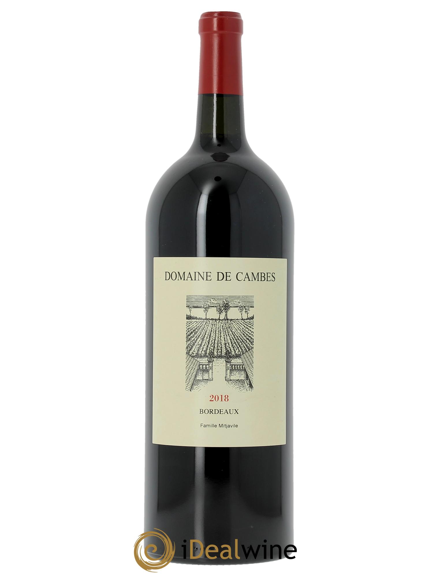 Domaine de Cambes (CBO à partir de 6 mgs) 2018 - Lot de 1 magnum - 0