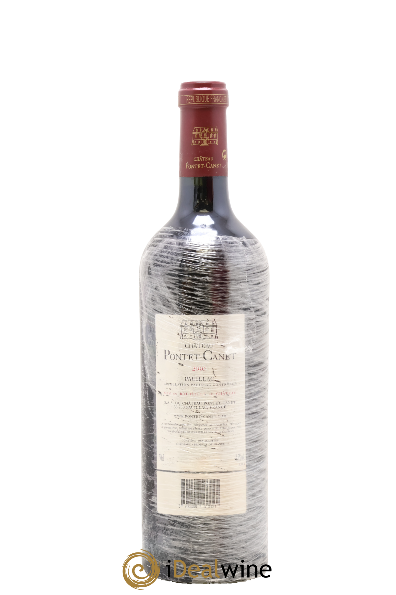 Château Pontet Canet 5ème Grand Cru Classé 2010 - Lot de 1 bouteille - 1