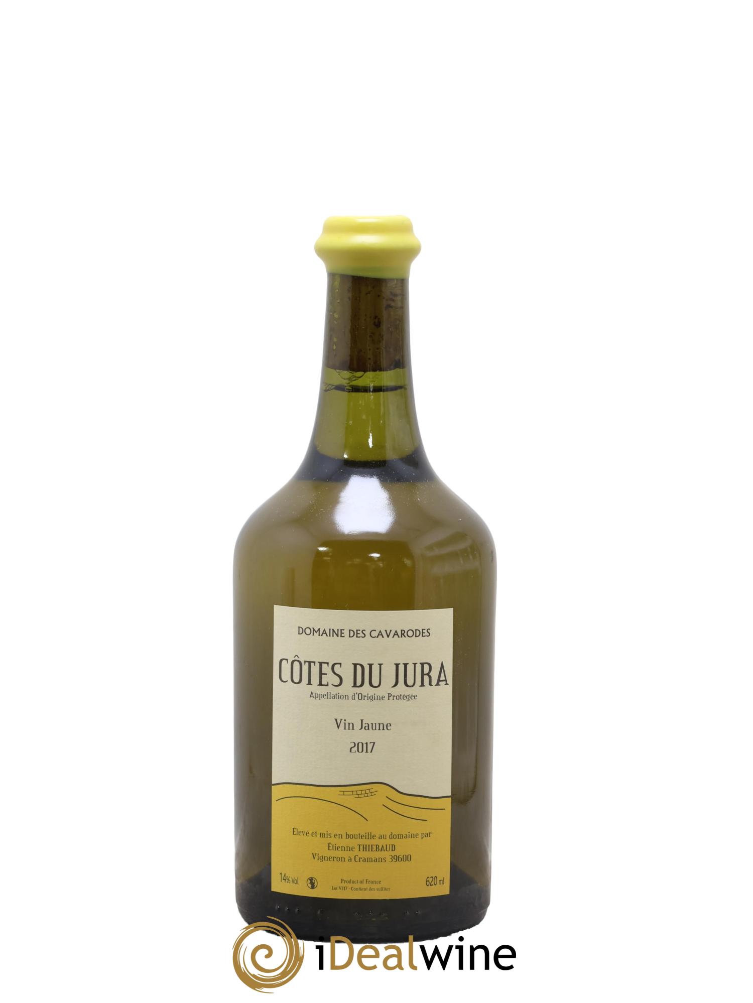 Côtes du Jura Vin Jaune Cavarodes (Domaine des) - Etienne Thiébaud 2017 - Posten von 1 Clavelin - 0