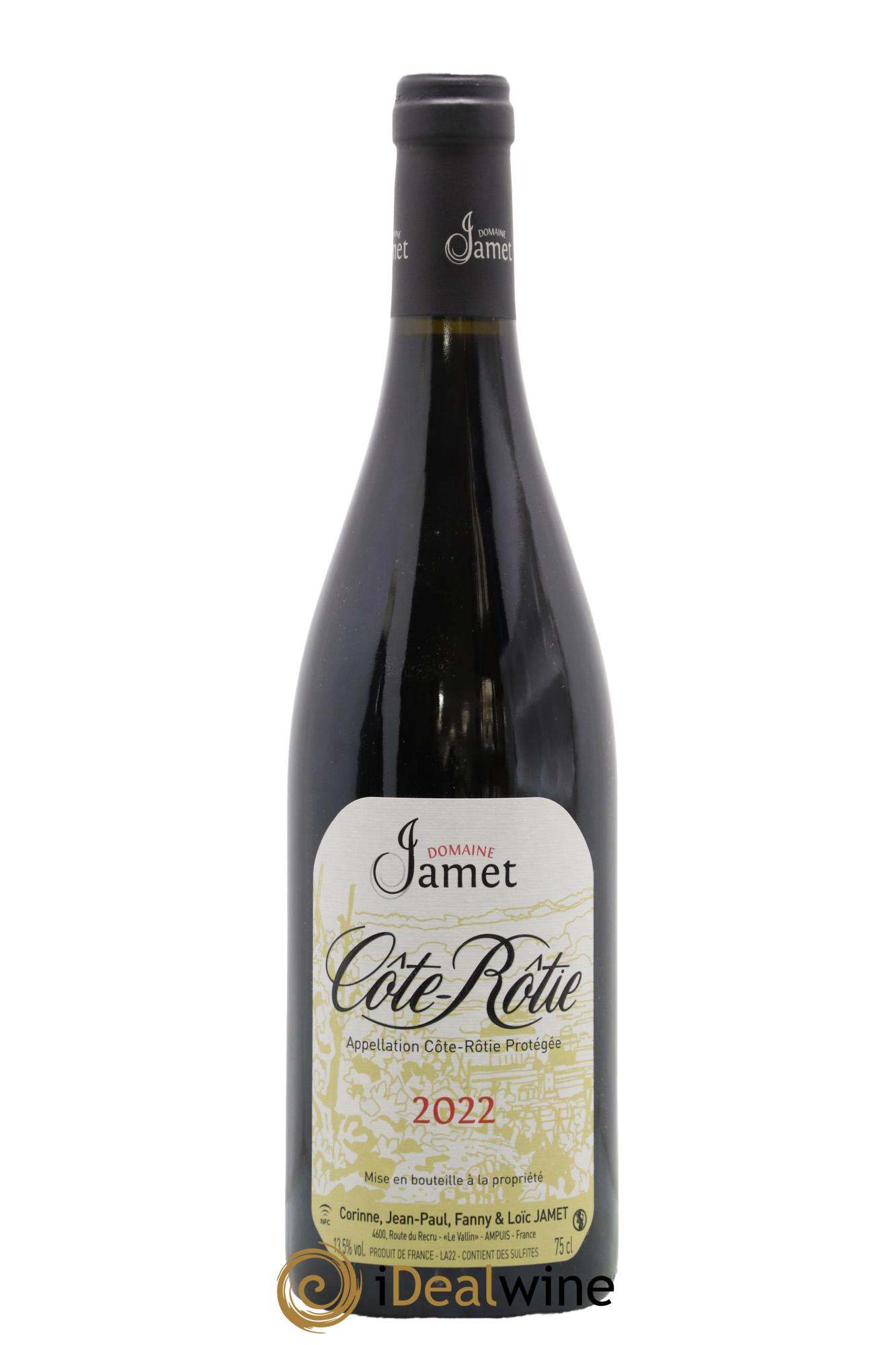Côte-Rôtie Jamet (Domaine) 2022 - Lot of 1 bottle - 0