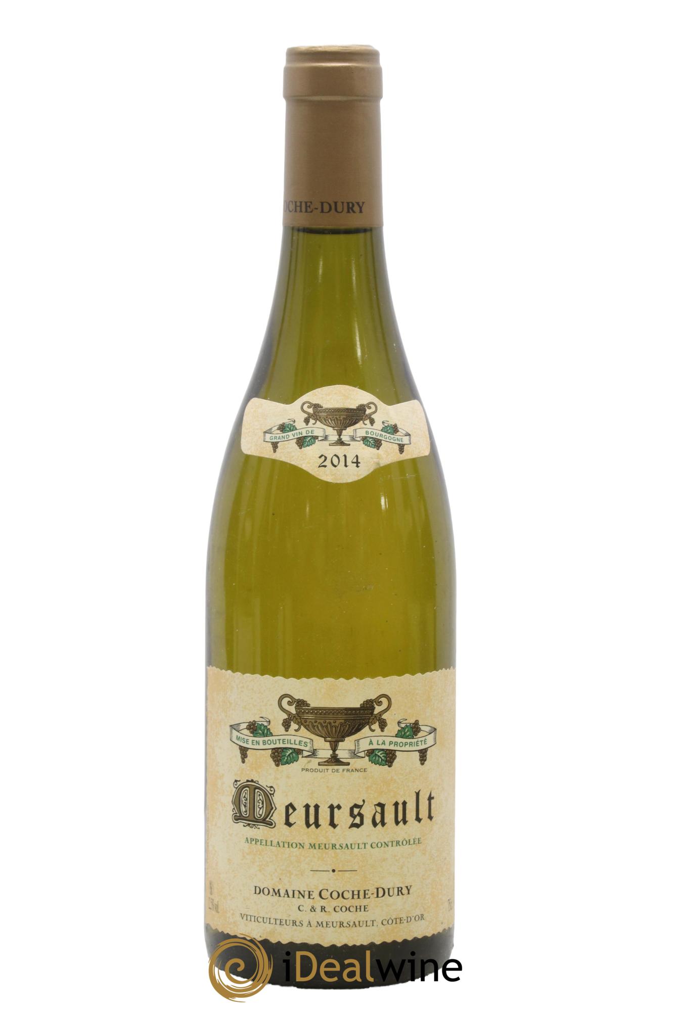 Meursault Coche Dury (Domaine) 2014 - Lot de 1 bouteille - 0