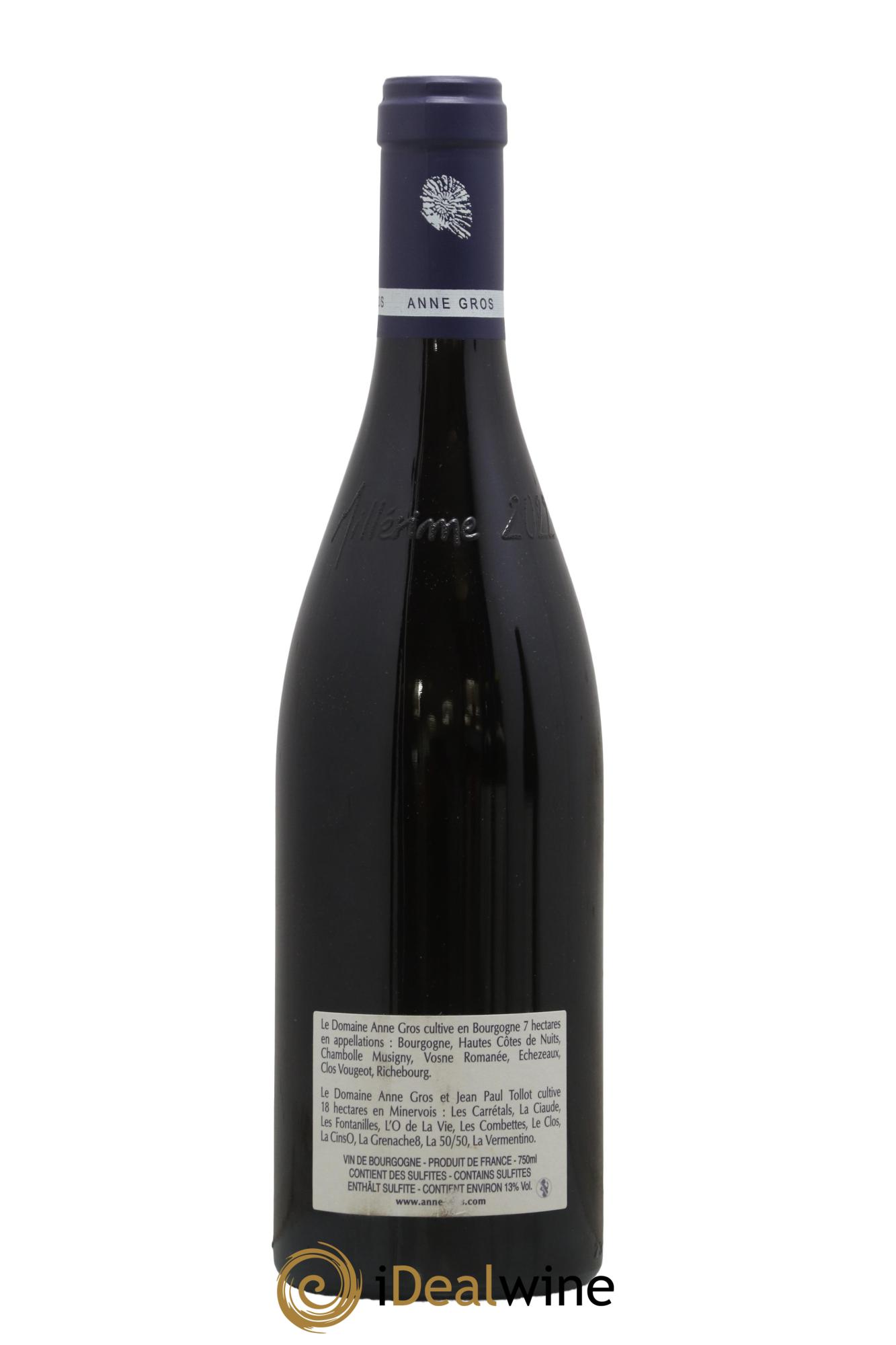 Vosne-Romanée Les Barreaux Anne Gros 2022 - Lot of 1 bottle - 1