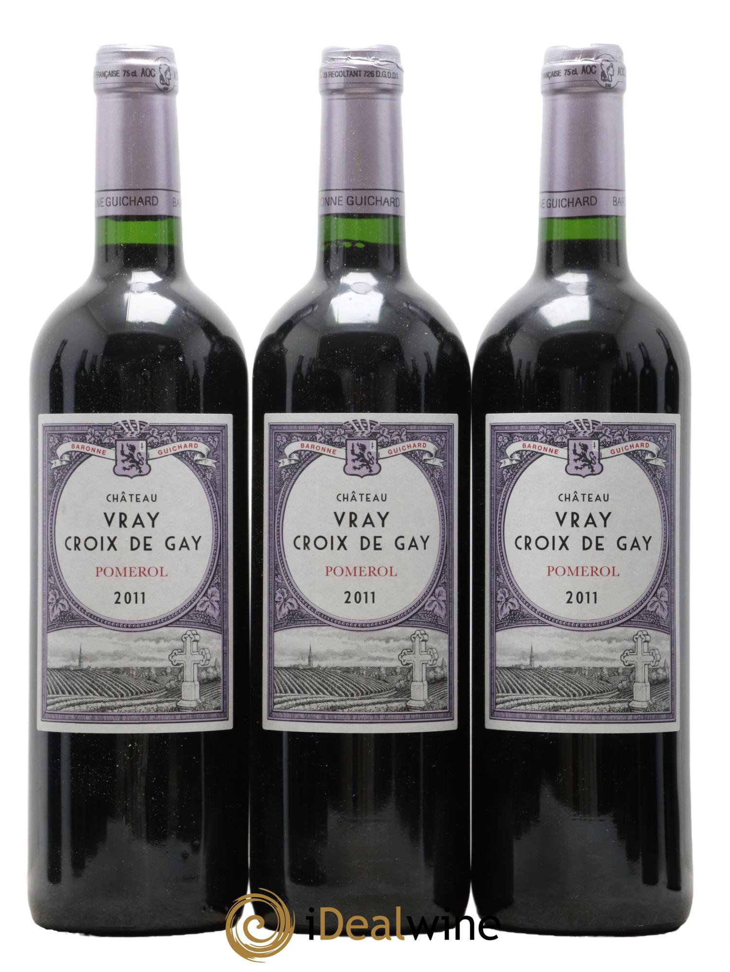 Château Vray Croix de Gay 2011 - Lot de 12 bouteilles - 1
