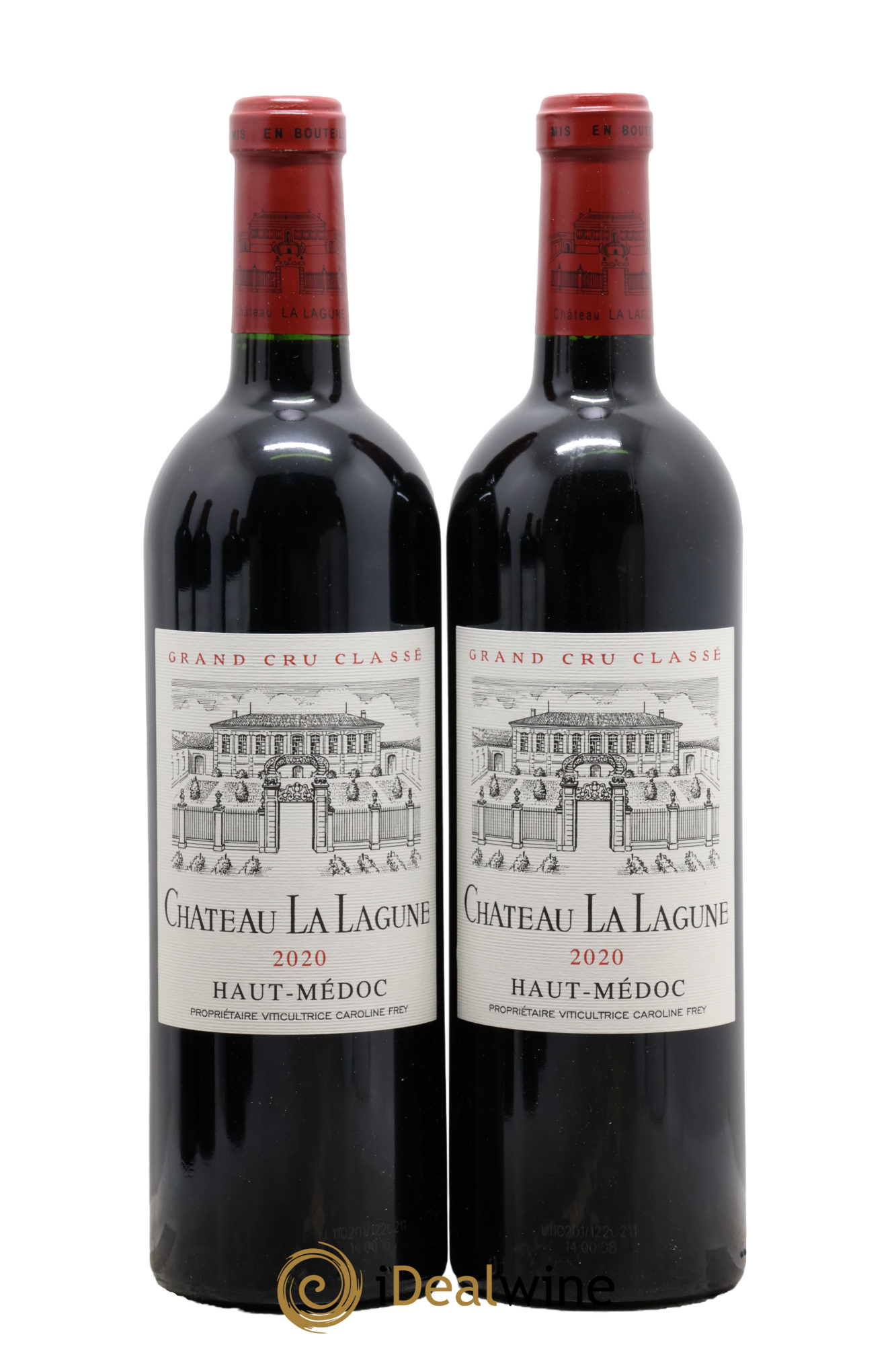 Château la Lagune 3ème Grand Cru Classé 2020 - Lotto di 2 bottiglie - 0