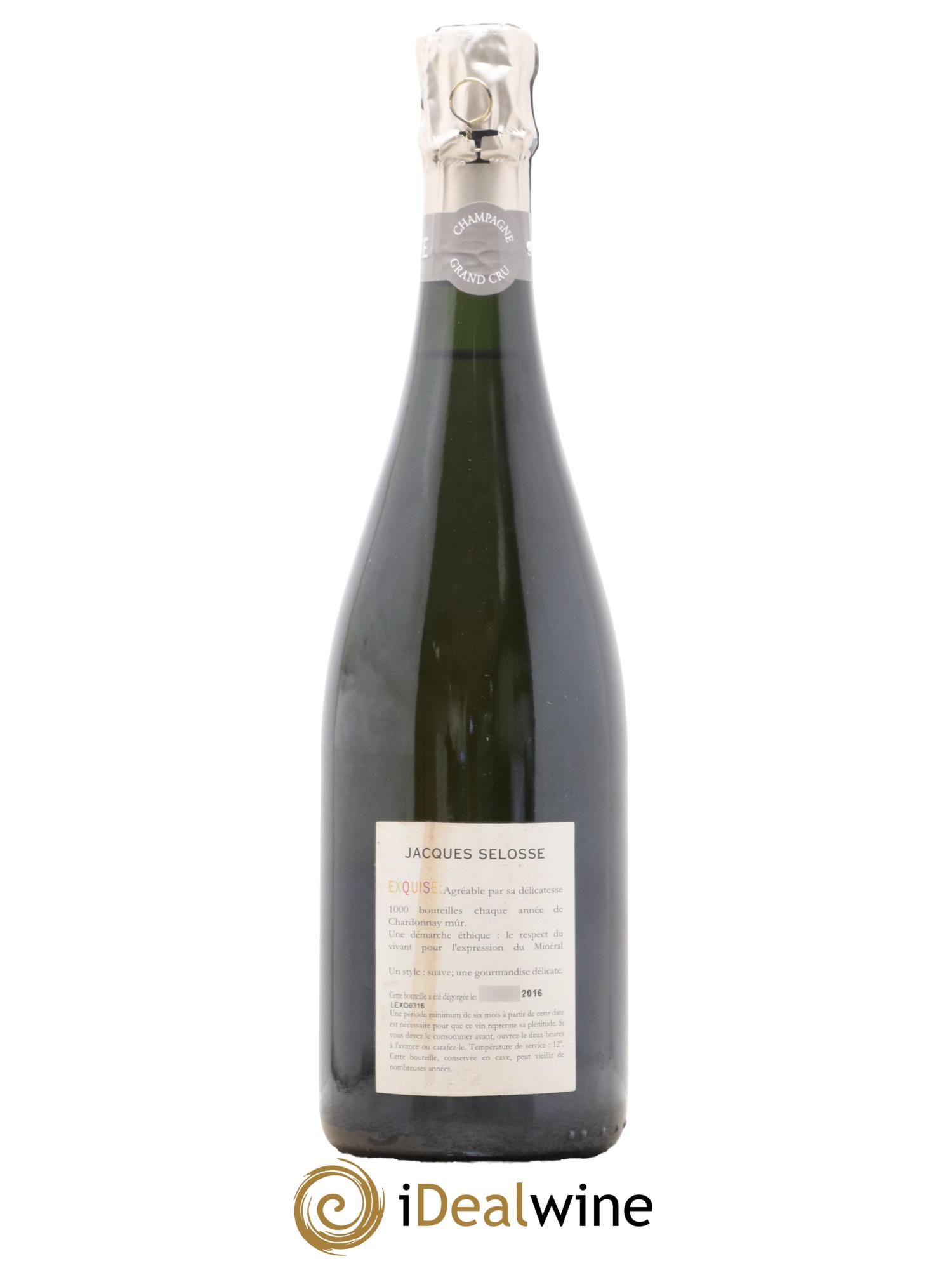 Exquise NV Jacques Selosse - Lot of 1 bottle - 1
