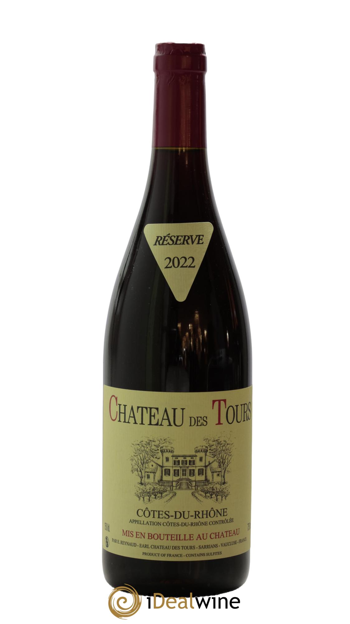 Côtes-du-Rhône Château des Tours Emmanuel Reynaud 2022 - Lot of 1 bottle - 0