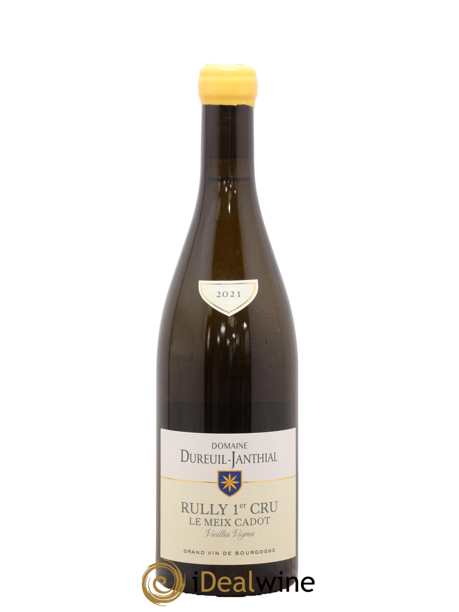 Rully 1er Cru Le Meix Cadot Vieilles Vignes Vincent Dureuil-Janthial 2021 - Lot de 1 bouteille - 0