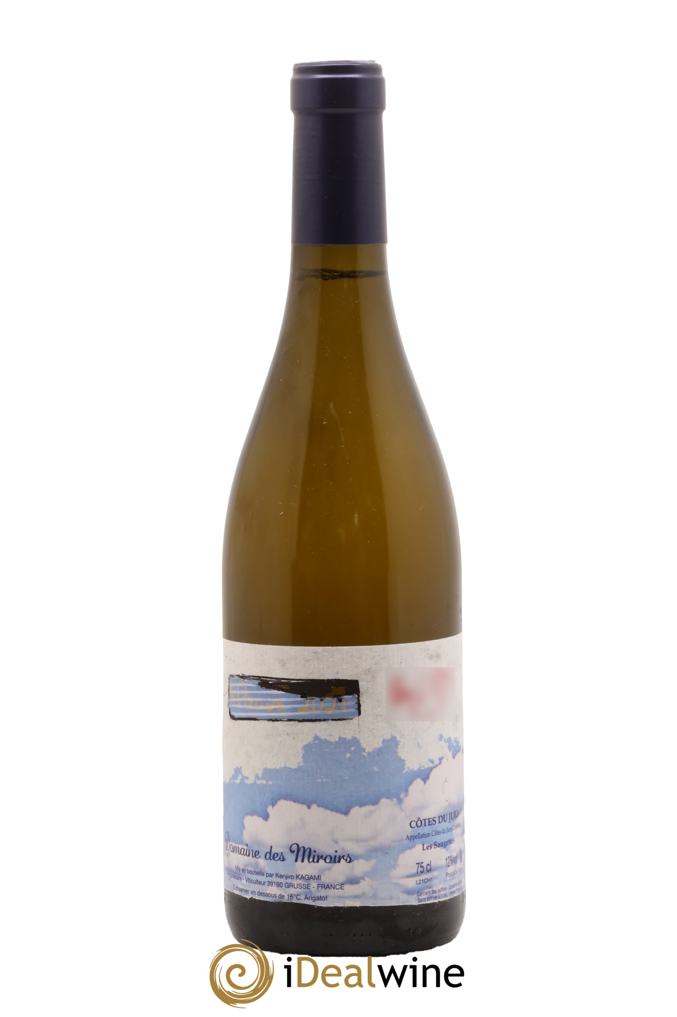 Vin de France Mizuiro Les Saugettes Kenjiro Kagami - Domaine des Miroirs 2021 - Lot of 1 bottle - 0