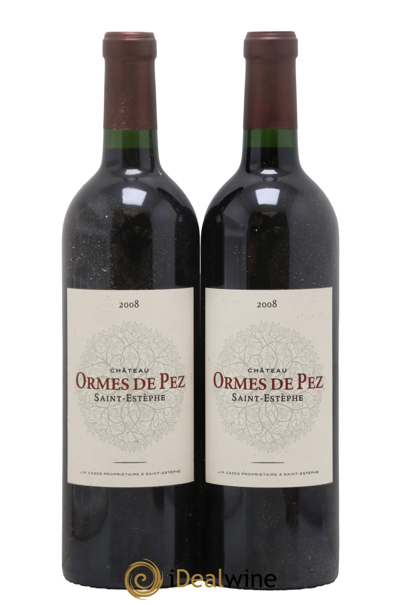 Château les Ormes de Pez 2008 - Posten von 2 Flaschen - 0