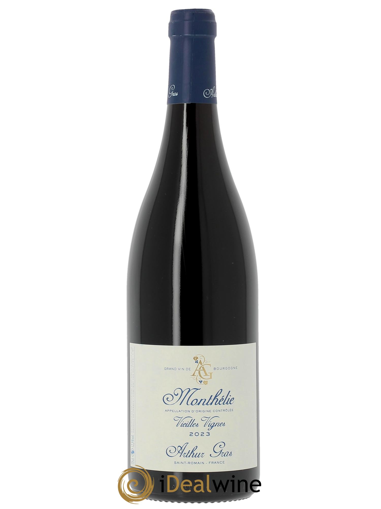 Monthélie Vieilles Vignes Arthur Gras  2023 - Lot of 1 bottle - 0