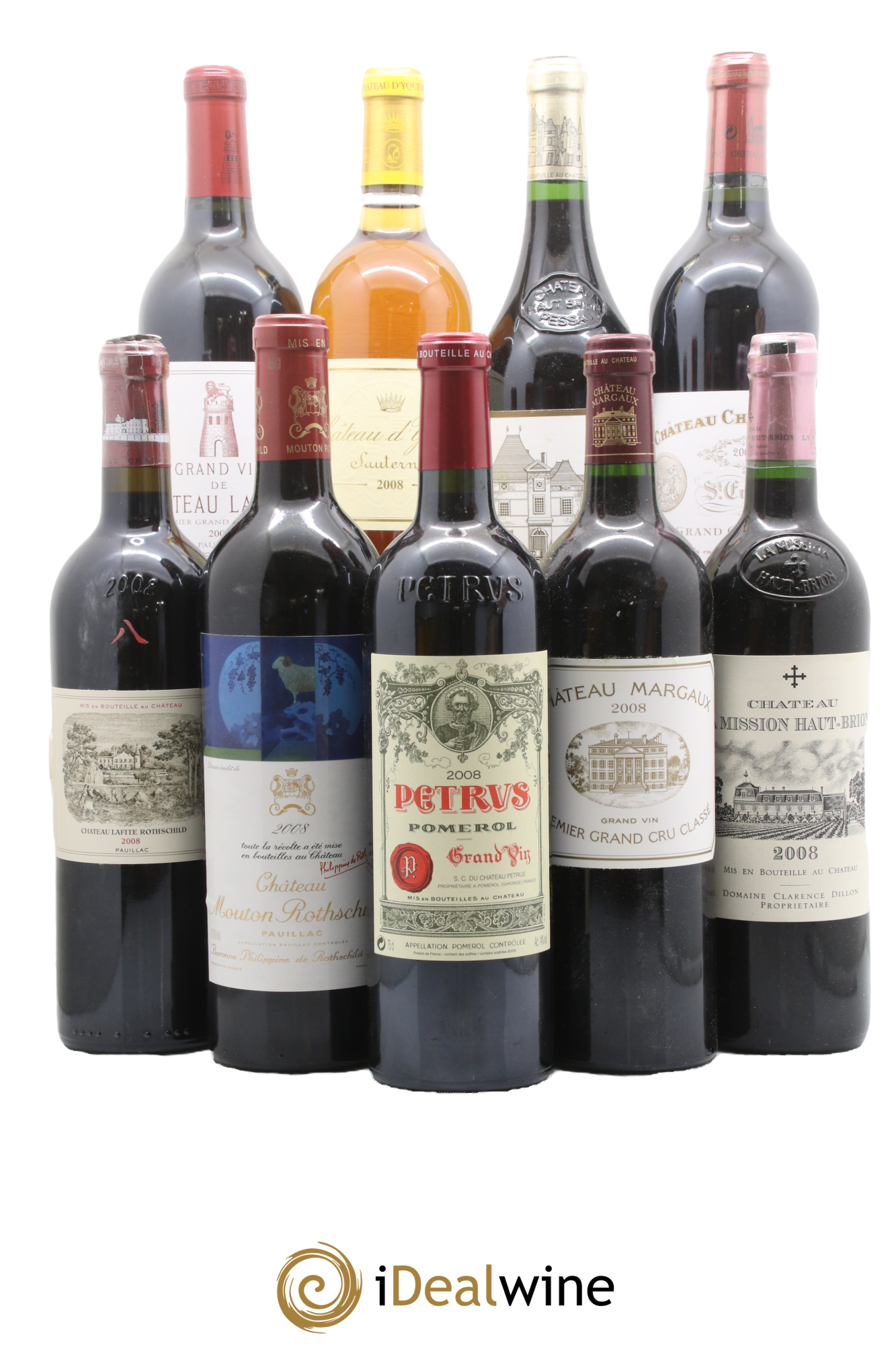 Caisse Duclot 2008 - Lot de 9 bouteilles - 0