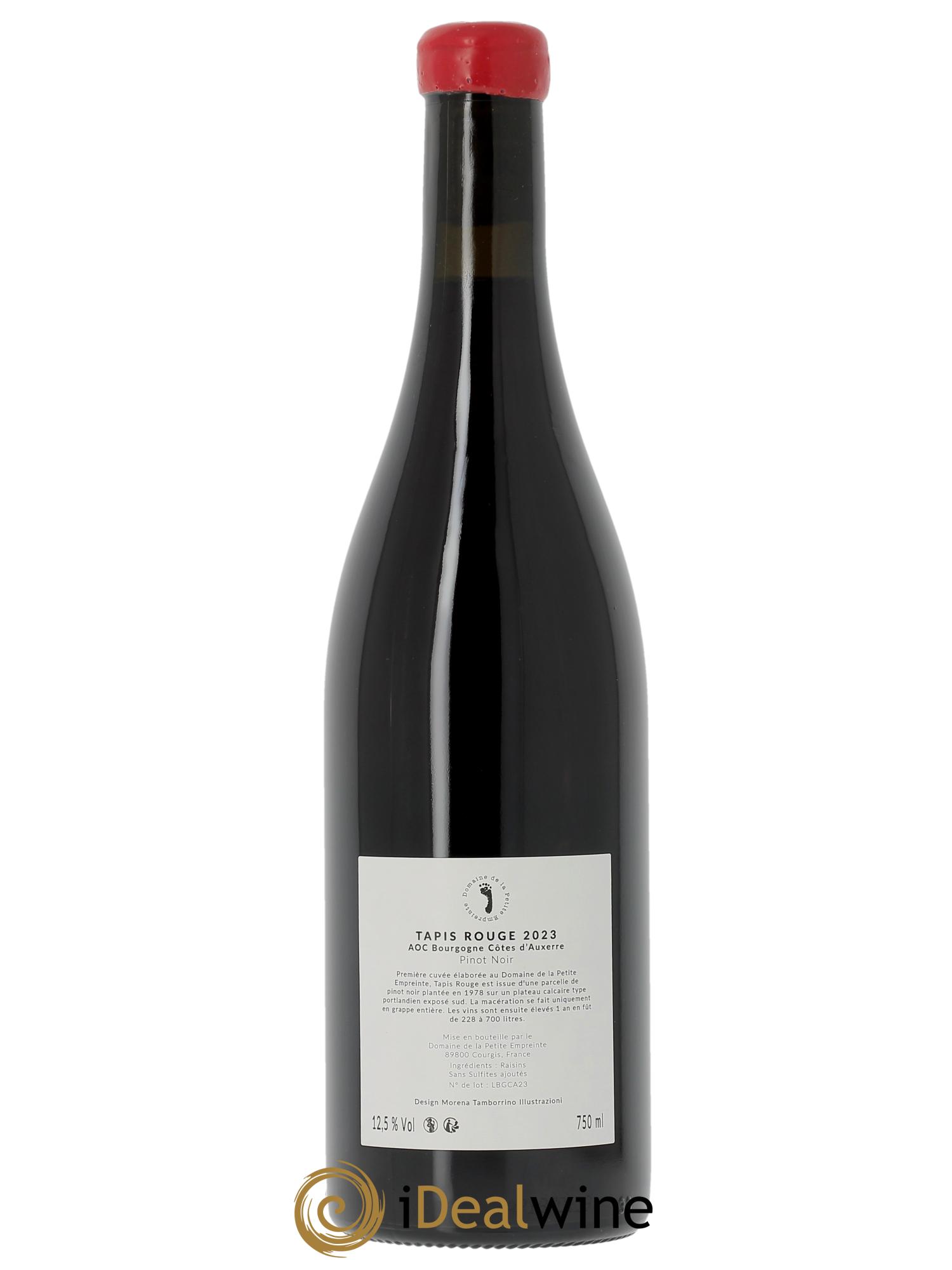 Bourgogne Côtes d'Auxerre Tapis Rouge Mélissa Bazin et Romain De Moor 2023 - Lotto di 1 bottiglia - 1