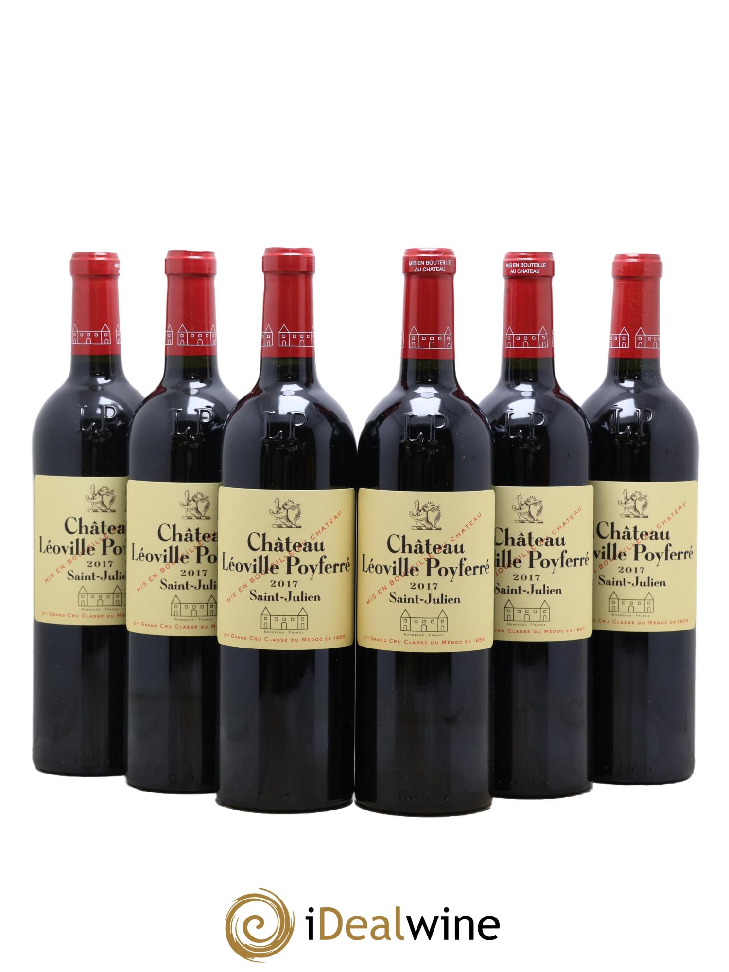 Château Léoville Poyferré 2ème Grand Cru Classé 2017 - Lot of 6 bottles - 0