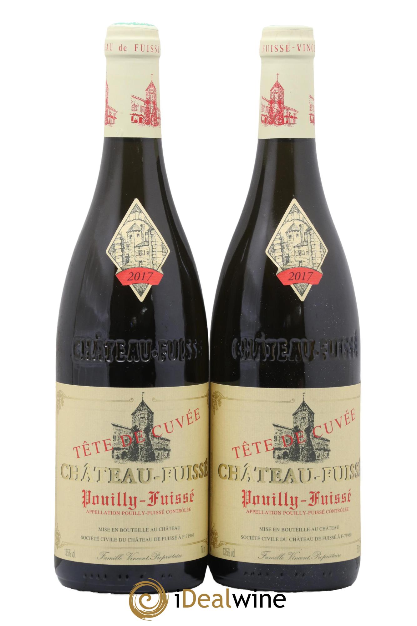 Pouilly-Fuissé Château Fuissé 2017 - Lot de 2 bouteilles - 0