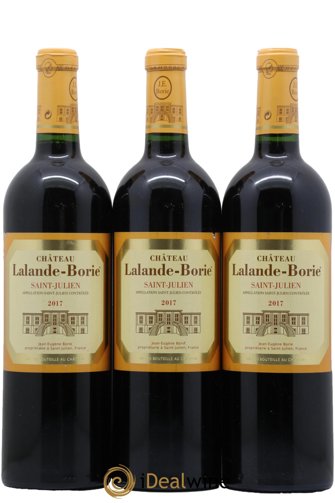 Château Lalande Borie 2017 - Lot de 3 bouteilles - 0