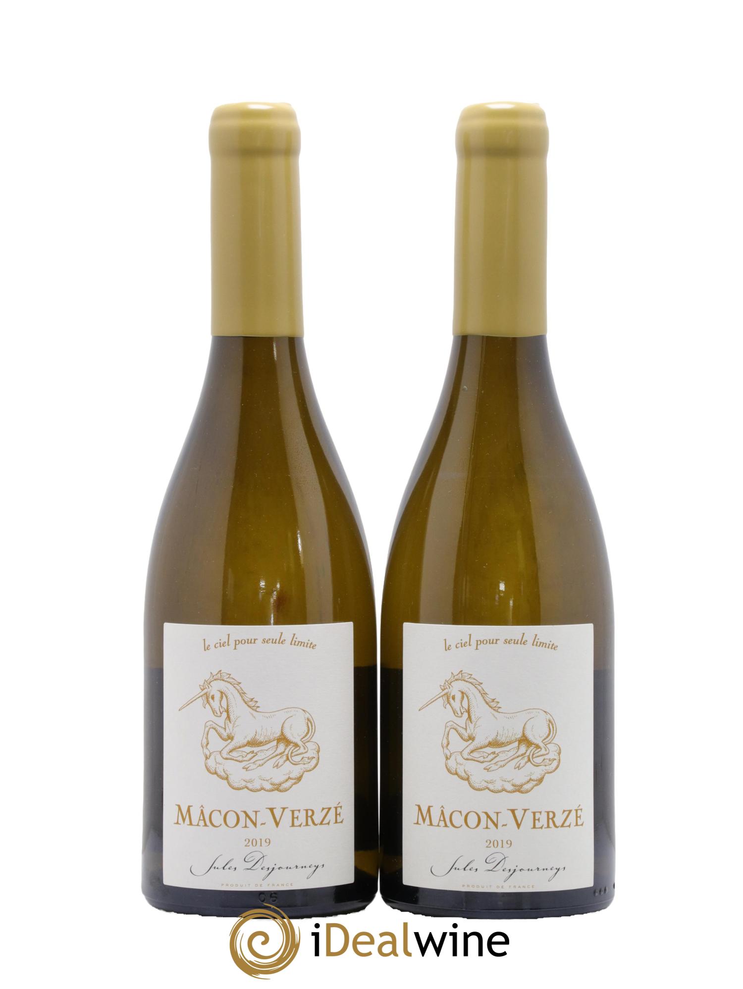Mâcon-Verzé Jules Desjourneys 2019 - Lot de 2 bouteilles - 0
