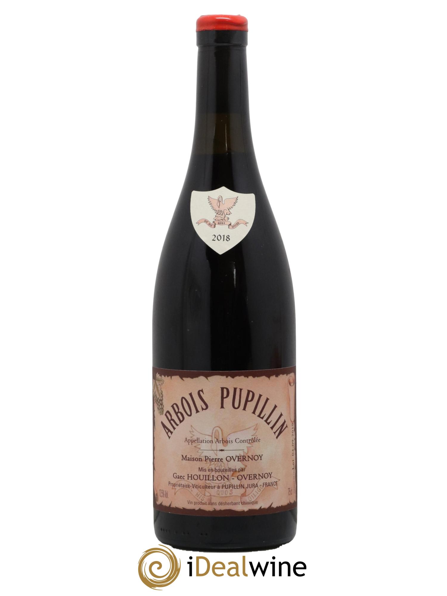 Arbois-Pupillin Poulsard (cire rouge) Overnoy-Houillon (Domaine) 2018 - Lot de 1 bouteille - 0