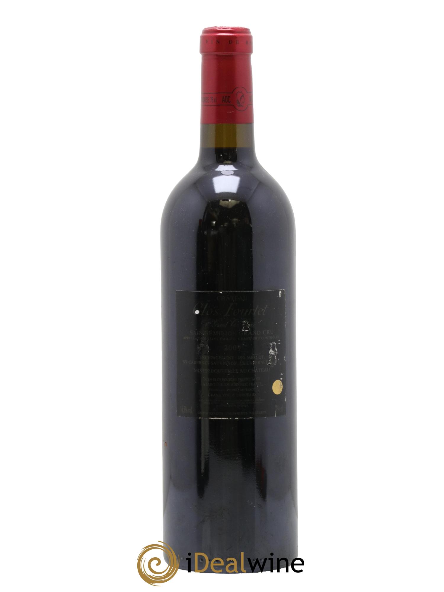 Clos Fourtet 1er Grand Cru Classé B 2009 - Lot de 1 bouteille - 1