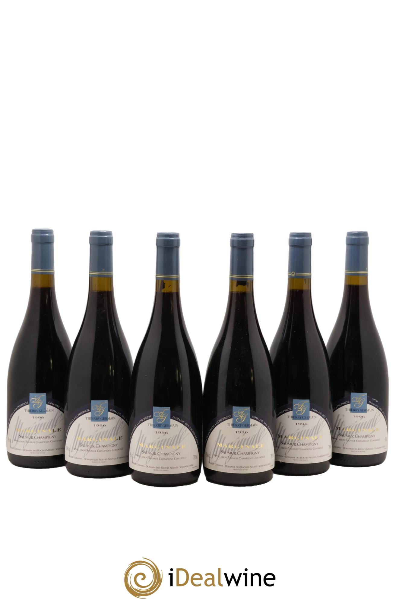 Saumur-Champigny La Marginale Domaine des Roches Neuves - Thierry Germain 1996 - Lotto di 6 bottiglie - 0