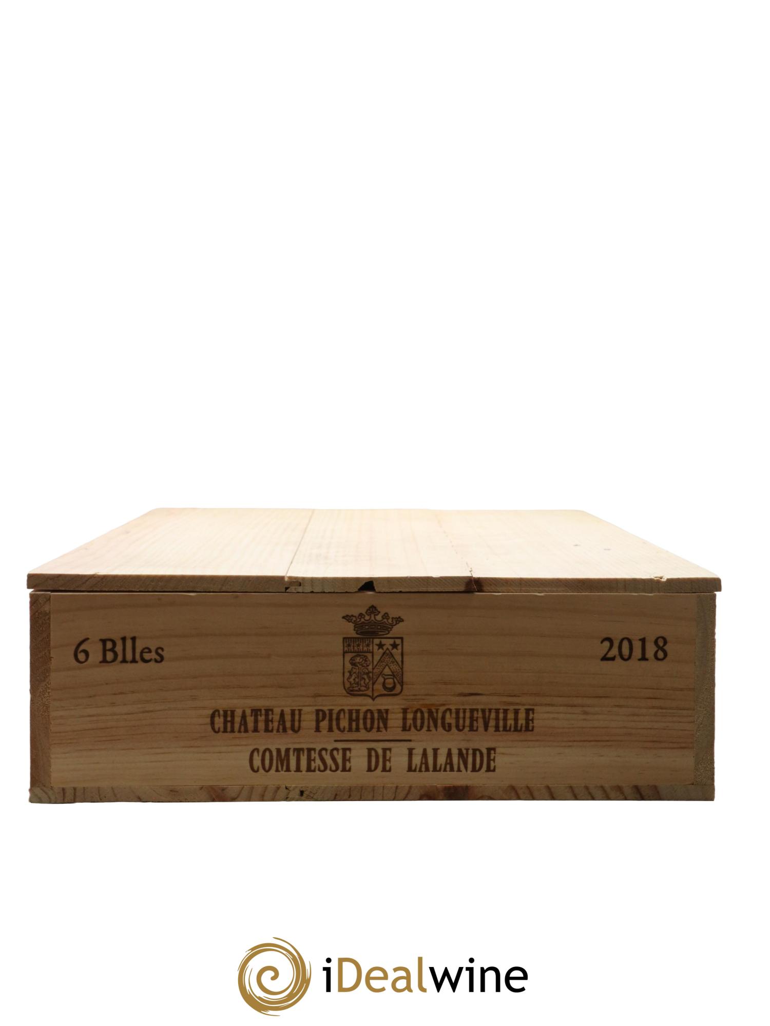 Château Pichon Longueville Comtesse de Lalande 2ème Grand Cru Classé 2018 - Lotto di 6 bottiglie - 5