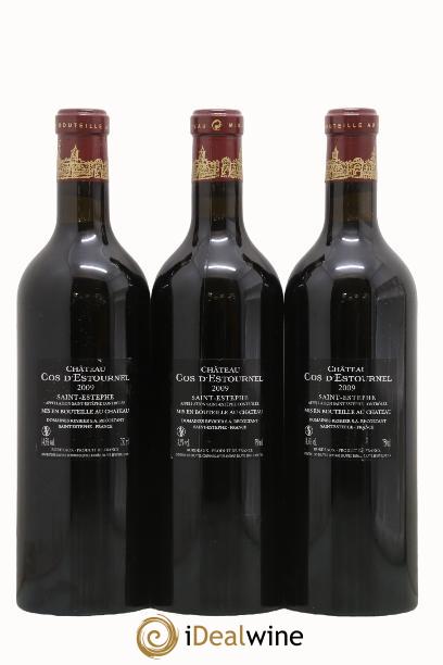 Cos d'Estournel 2ème Grand Cru Classé 2009 - Lot de 3 bouteilles - 1