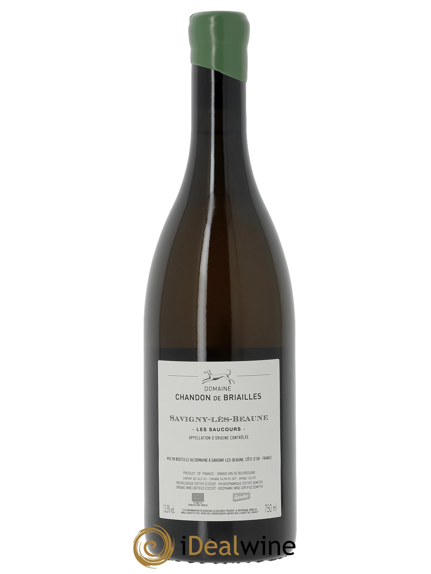 Savigny-lès-Beaune Les Saucours Chandon de Briailles 2023 - Lot de 1 bouteille - 1