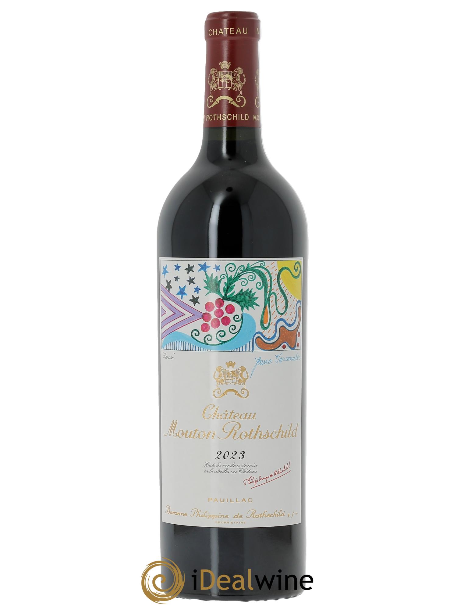 Château Mouton Rothschild 1er Grand Cru Classé  2023 - Lotto di 1 bottiglia - 1