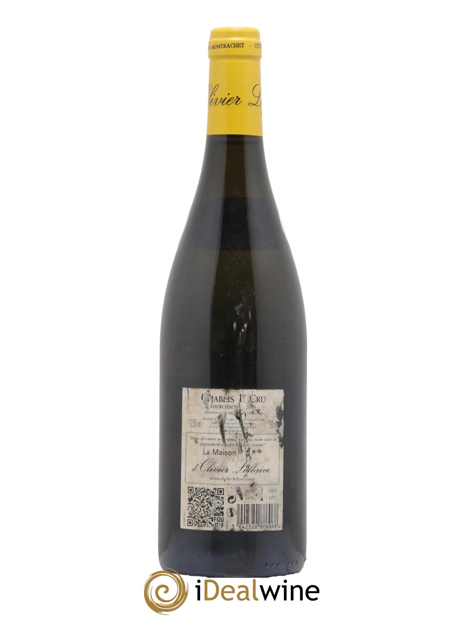 Chablis 1er Cru Fourchaume Olivier Leflaive 2015 - Lot of 1 bottle - 1