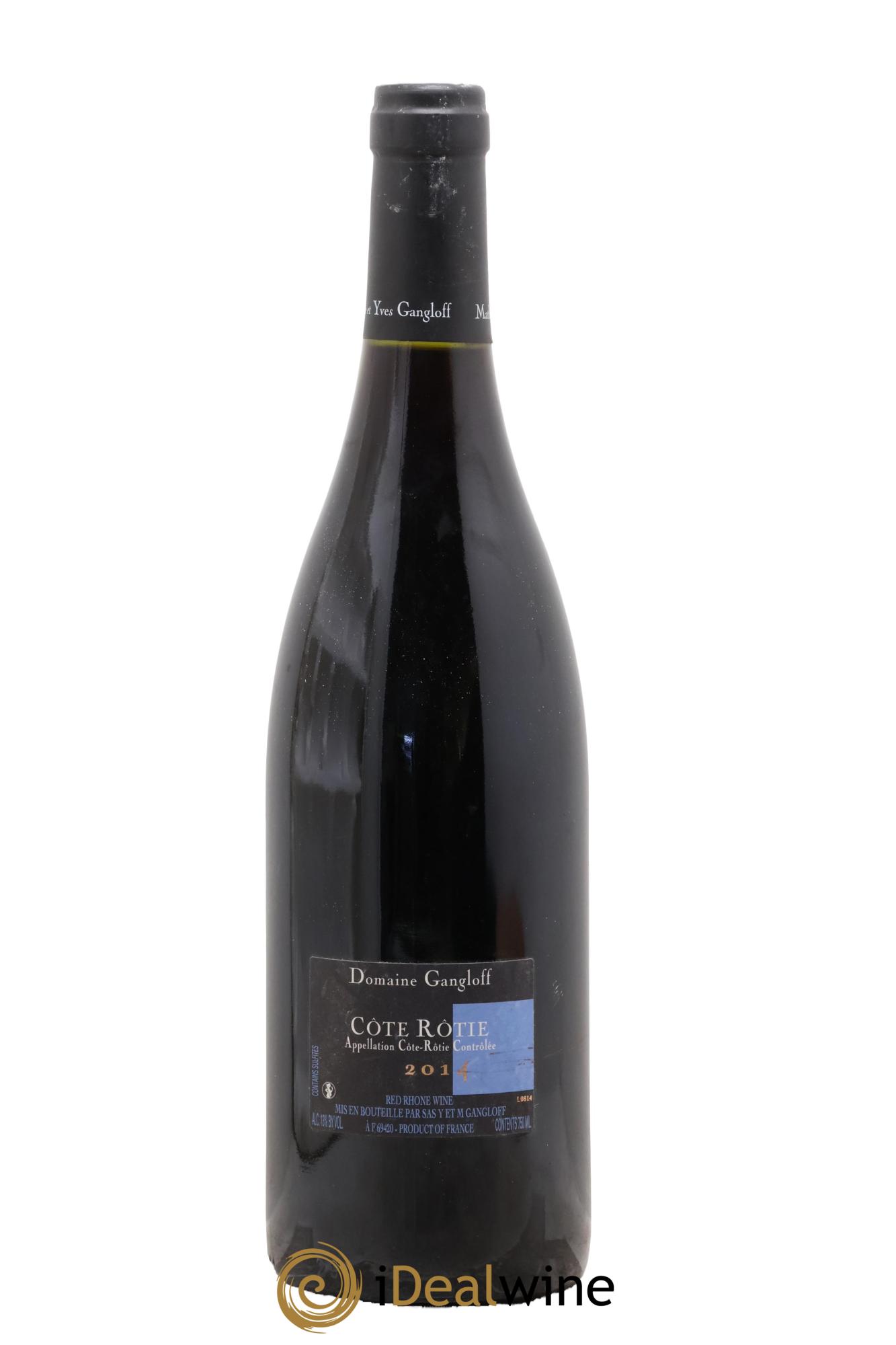 Côte-Rôtie La Barbarine Gangloff (Domaine) 2014 - Lot de 1 bouteille - 1