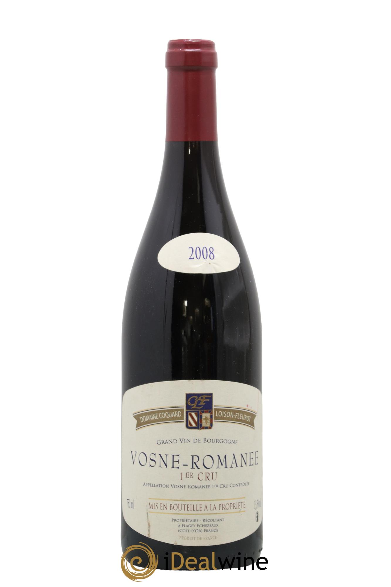 Vosne-Romanée 1er Cru Coquard Loison-Fleurot 2008 - Lot de 1 bouteille - 0
