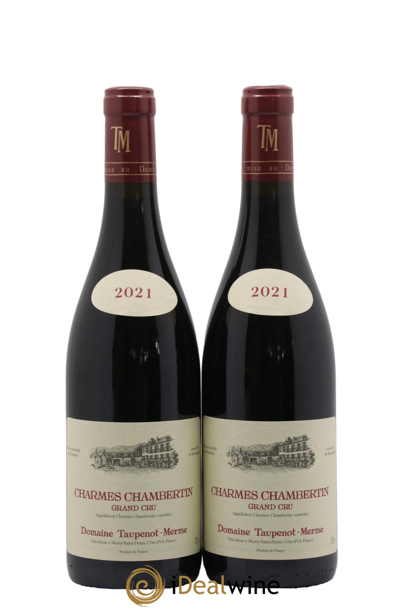 Charmes-Chambertin Grand Cru Taupenot-Merme 2021 - Lot de 2 bouteilles - 0