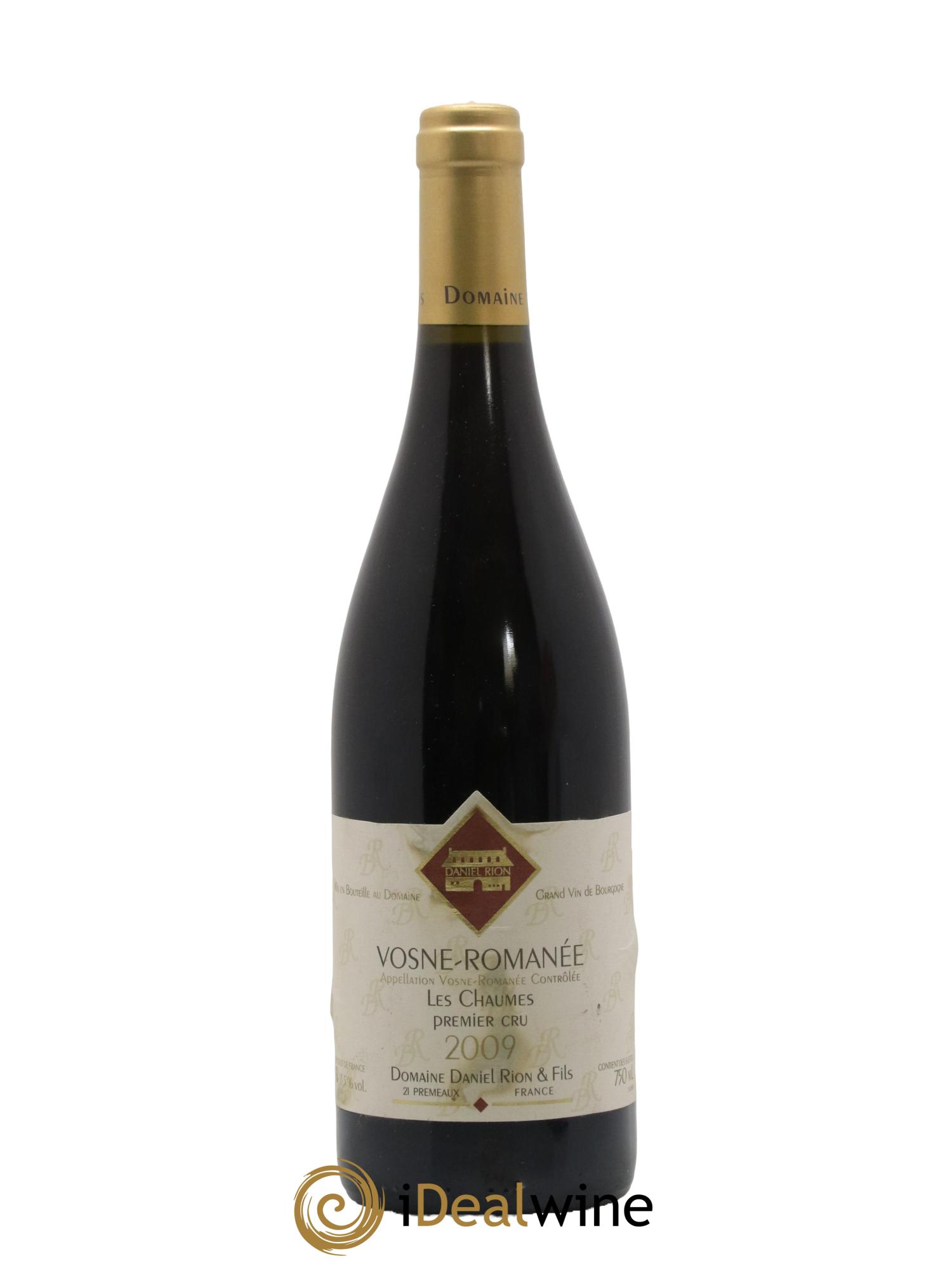 Vosne-Romanée 1er Cru Les Chaumes Domaine Daniel Rion & Fils 2009 - Lot de 1 bouteille - 0