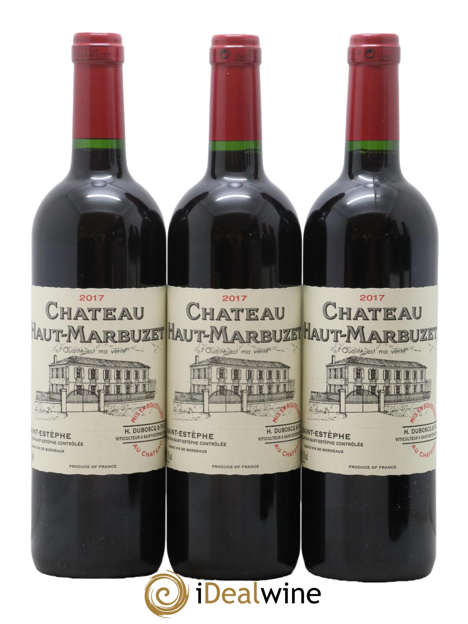 Château Haut Marbuzet 2017 - Lot de 6 bouteilles - 2