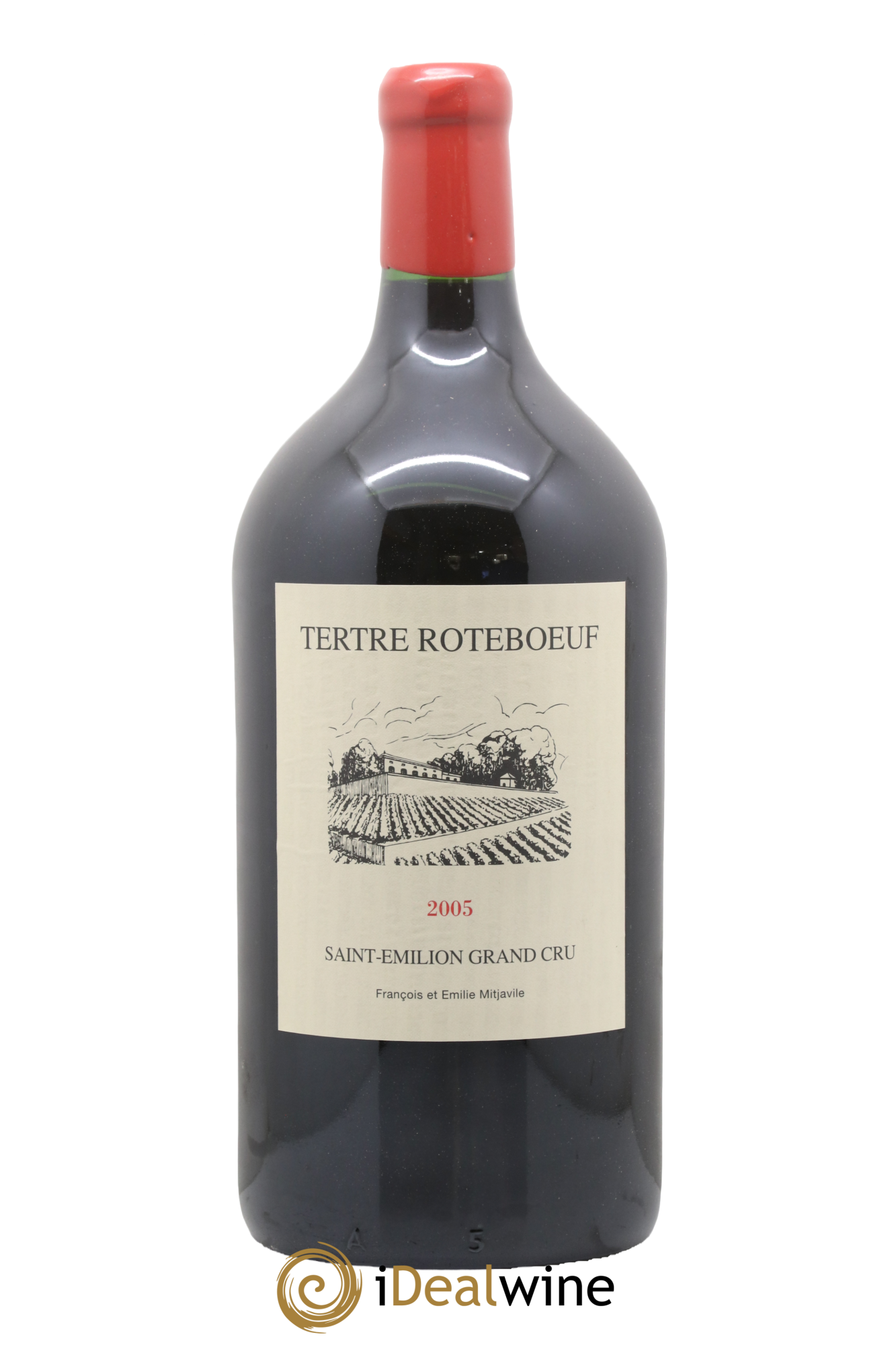 Château Tertre Roteboeuf 2005 - Lot of 1 double magnum - 1