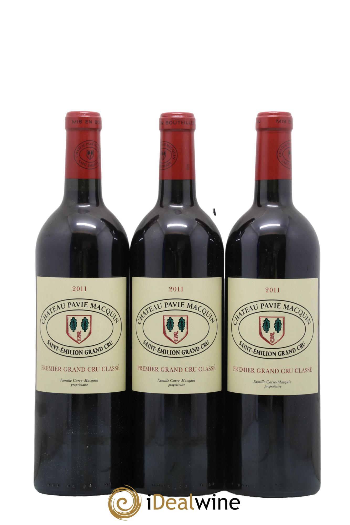 Château Pavie Macquin 1er Grand Cru Classé B 2011 - Lot de 6 bouteilles - 2
