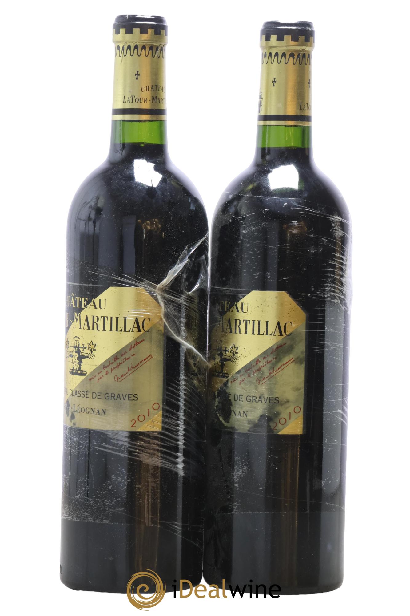 Château Latour-Martillac Cru Classé de Graves 2010 - Lot de 2 bouteilles - 1