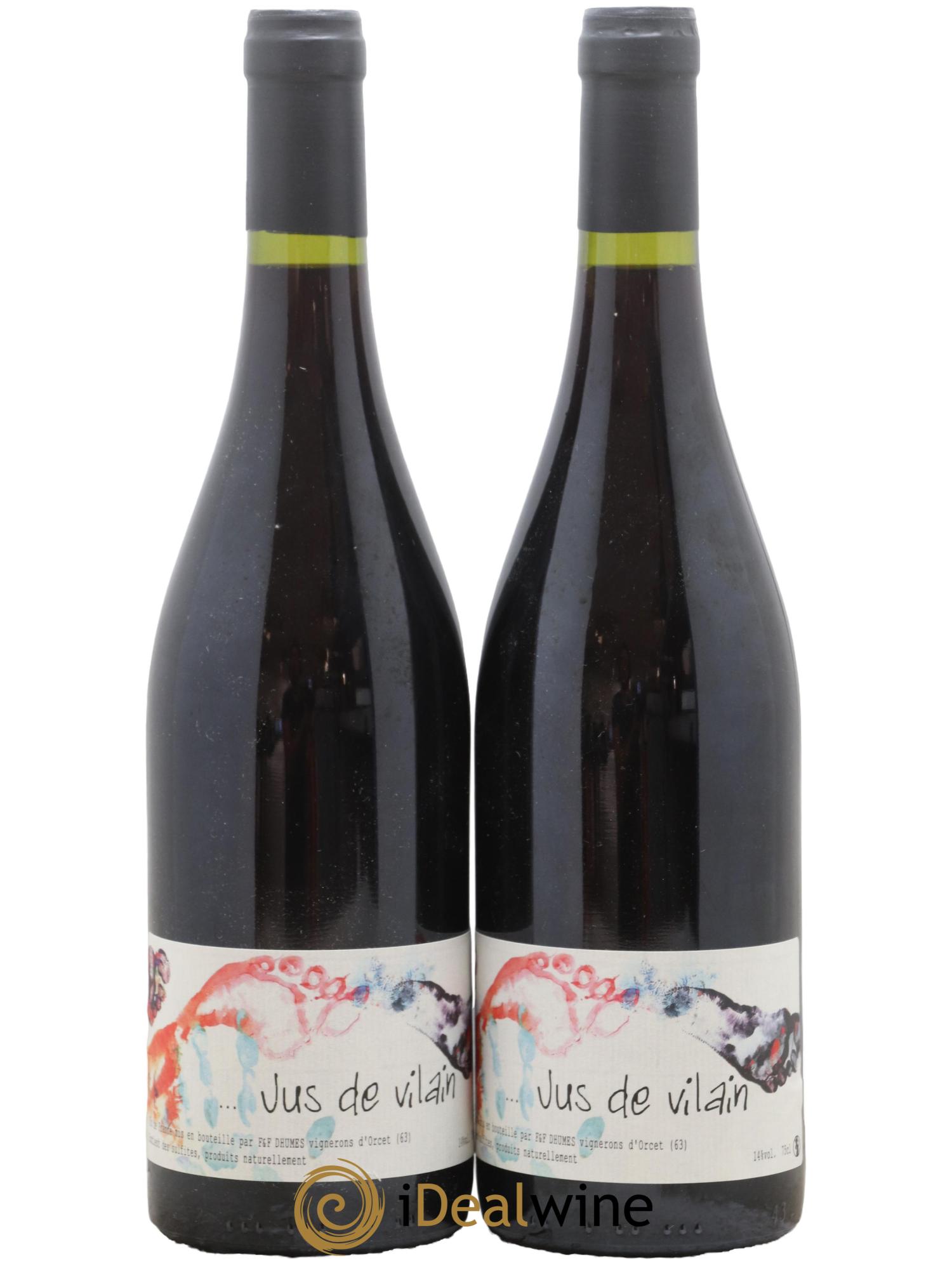 Vin de France Jus de Vilain Francois Dhumes 2020 - Lot de 2 bouteilles - 0